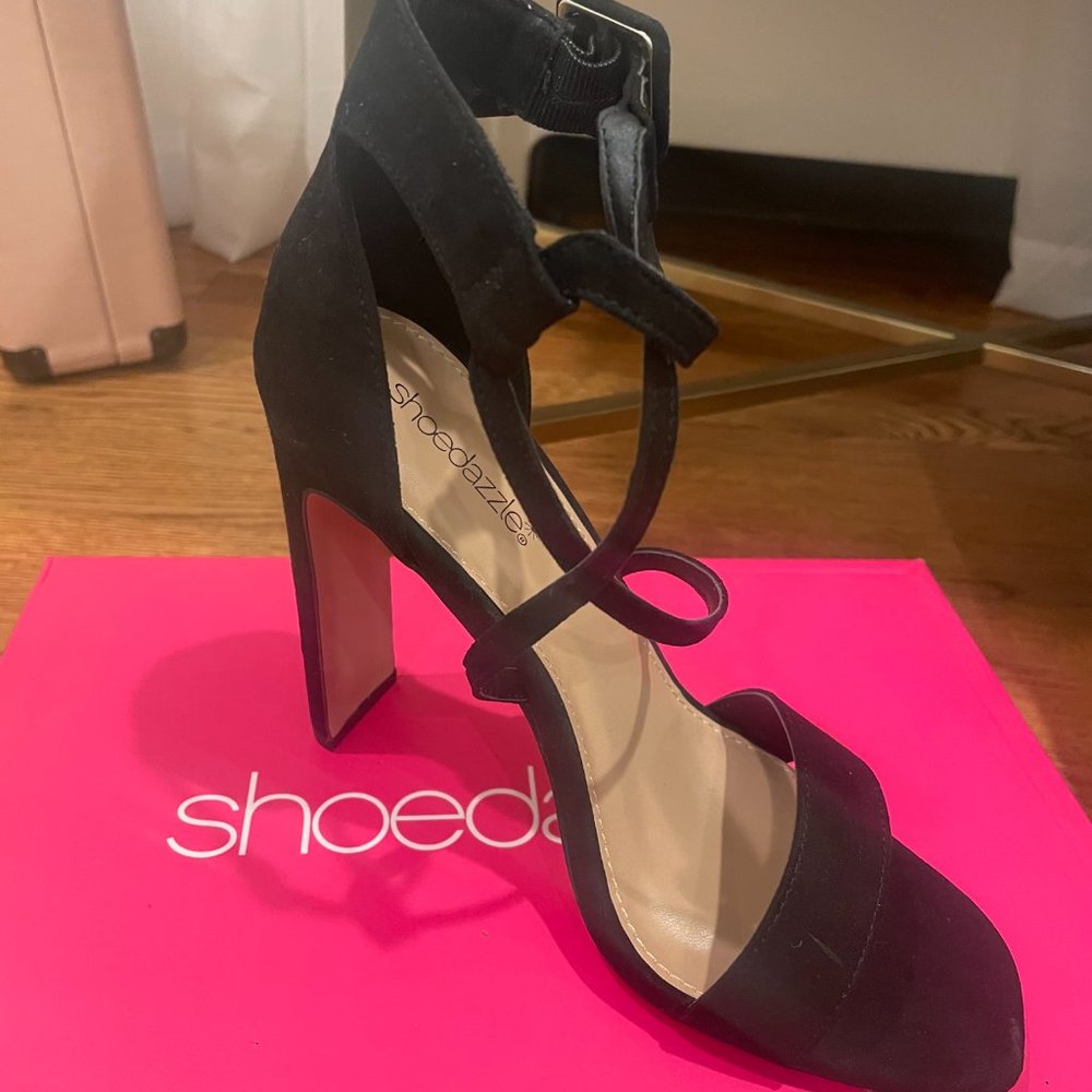 Black high heel